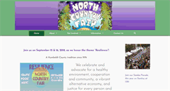 Desktop Screenshot of northcountryfair.org